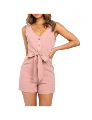 Kobiety Playsuits Sexy V...