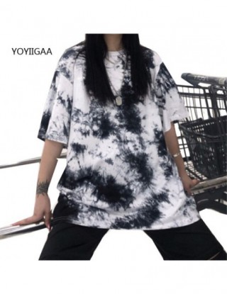 Tie Dye Print T Shirt...