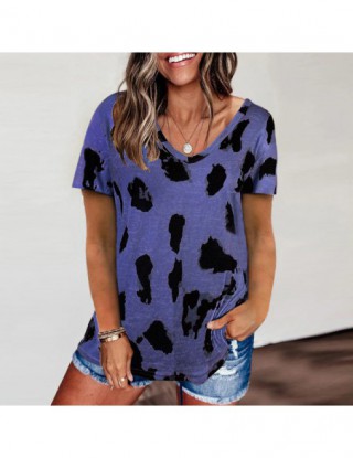 Leopard V Neck tshirts...