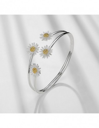 925 srebro Daisy Flower...