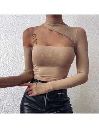 Sexy Off Shoulder Chain...