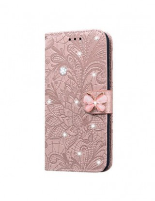 Bling kwiat etui do Samsung...